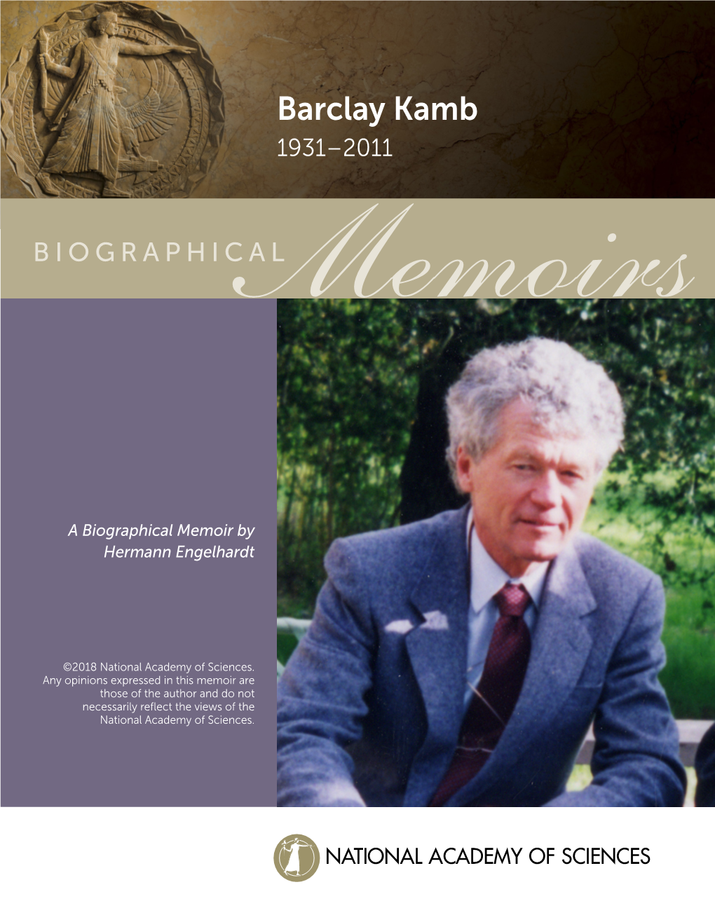 Barclay Kamb 1931–2011