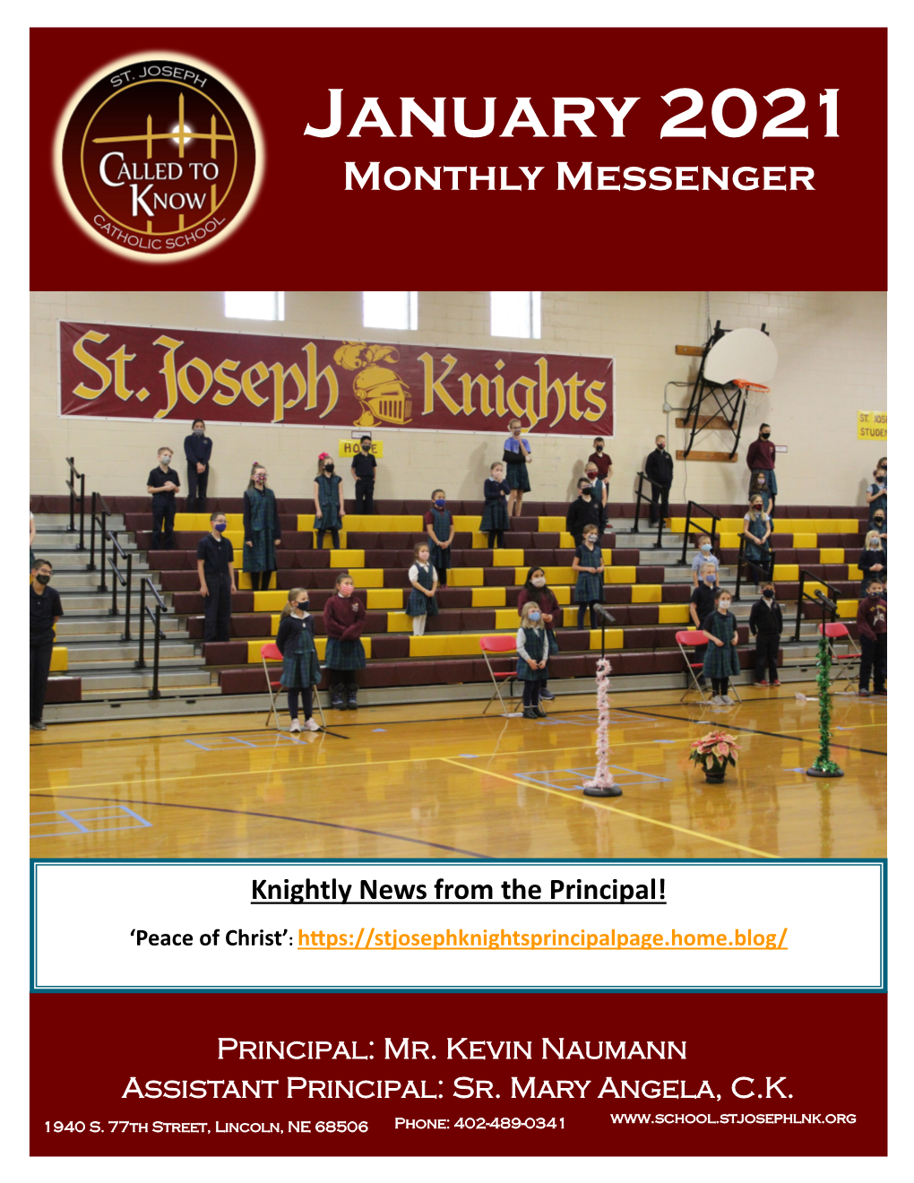 January 2021 Monthly Messenger