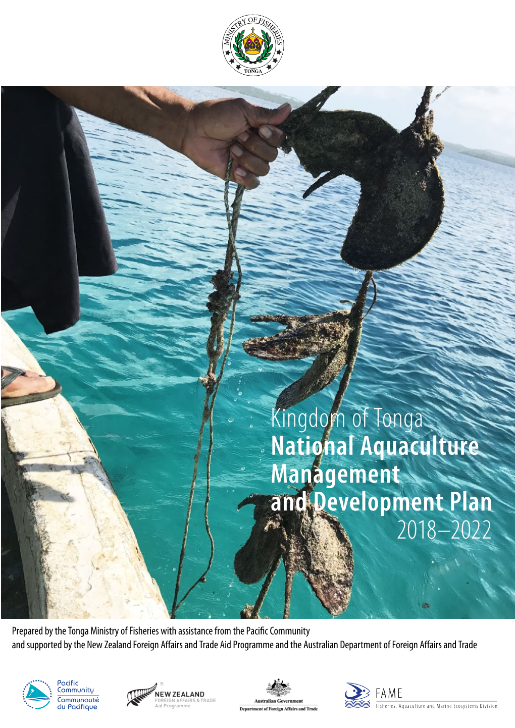 Kingdom of Tonga National Aquaculture Management and Development Plan 2018–2022