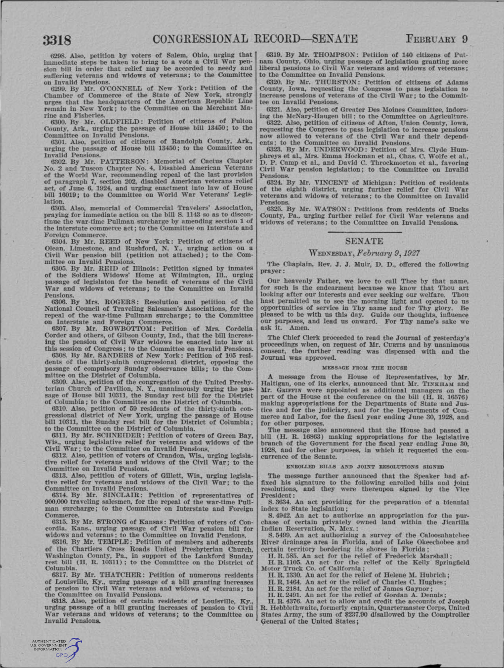 Congressional Record-Senate February 9 6298