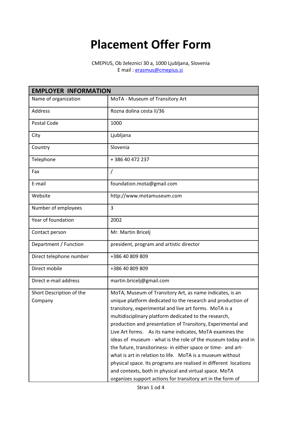 Placement Offer Form s1