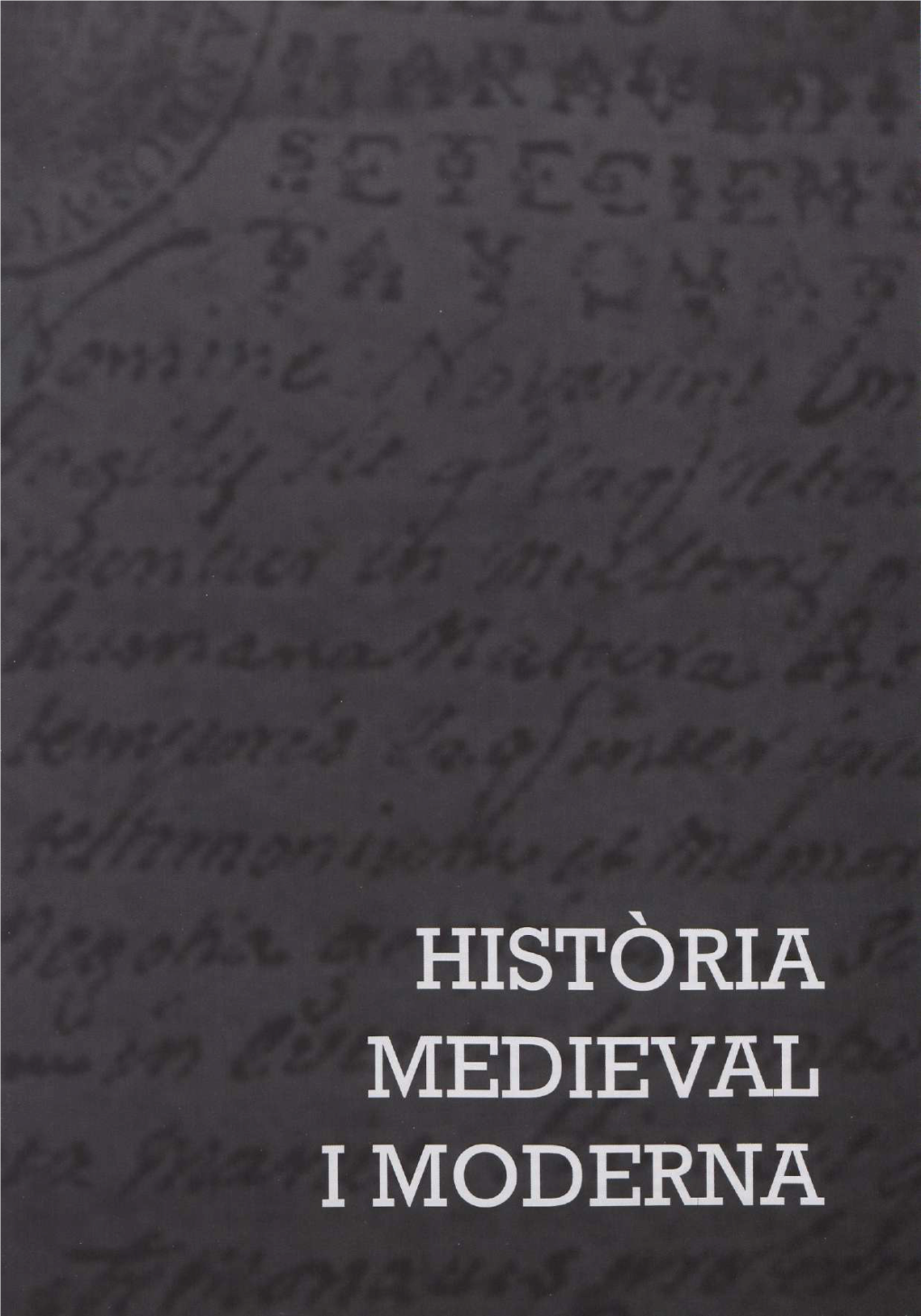 Historia Medieval I Moderna Capbreu Del Vilosell 1754