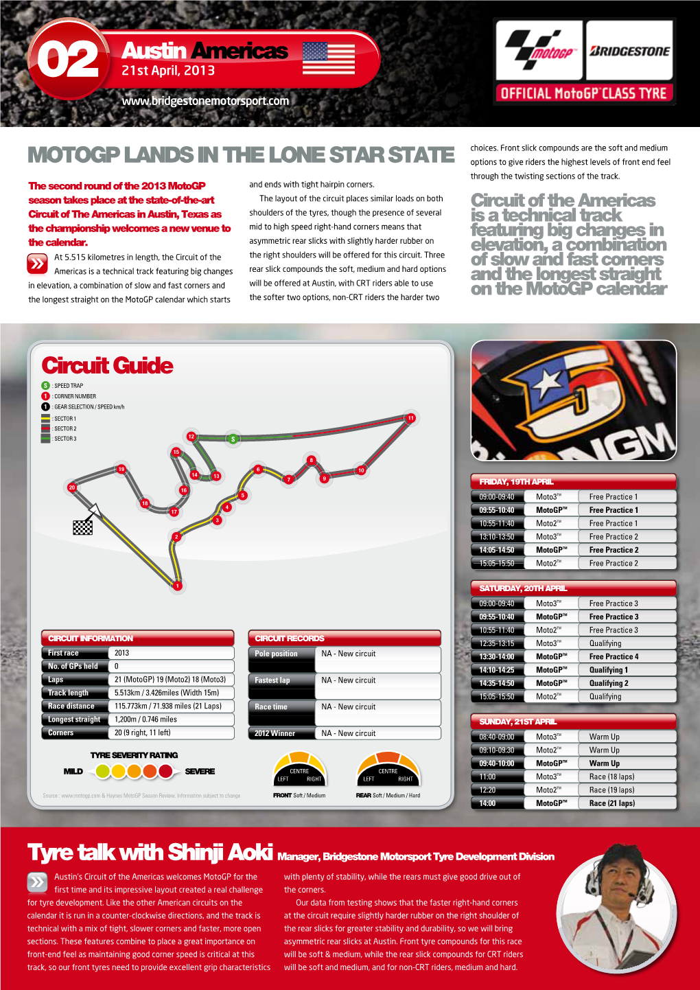 Austin Americas Circuit Guide