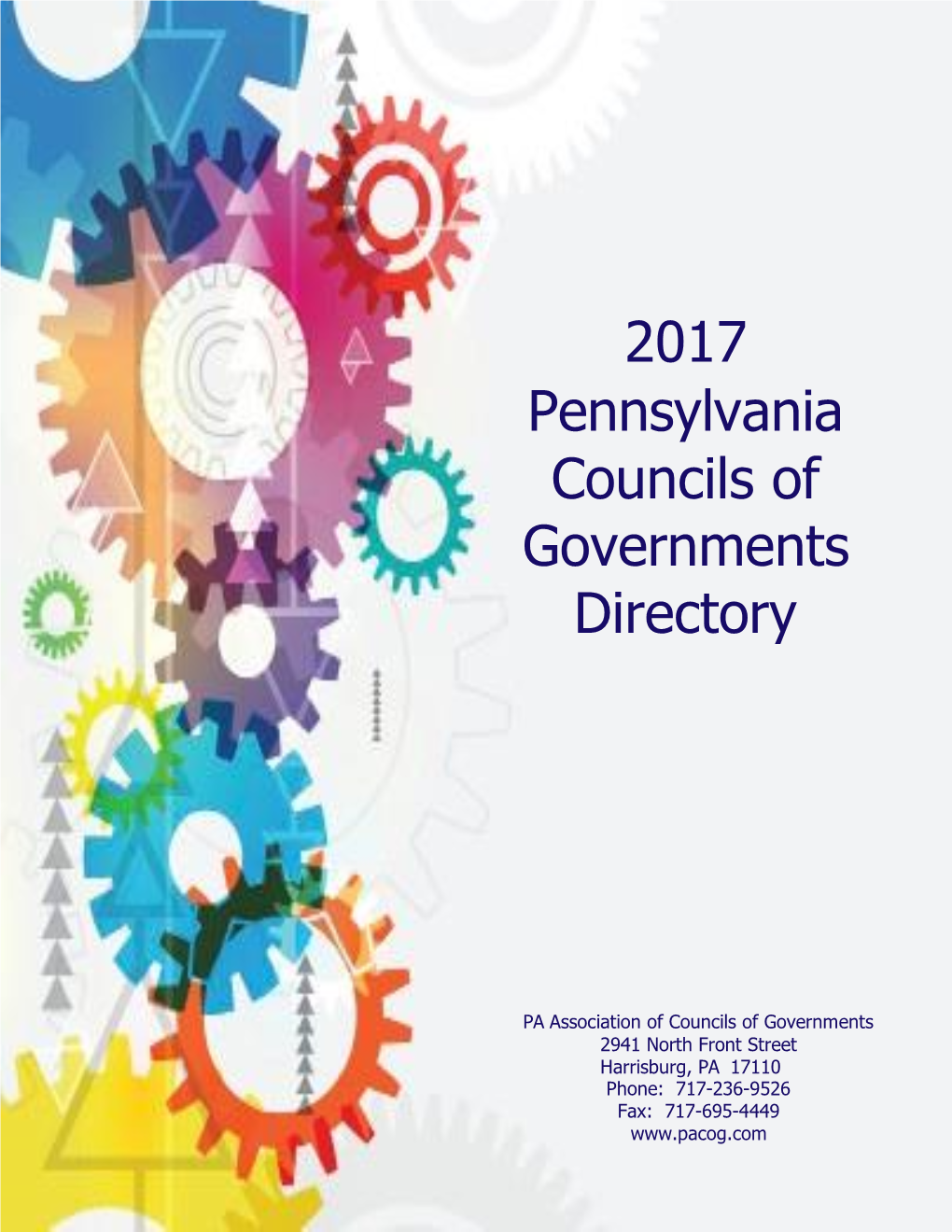 2017 Pennsylvania Councils of Governments Directory