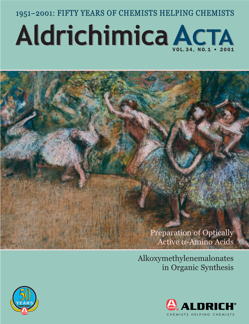 Aldrichimica Acta 34, 2001