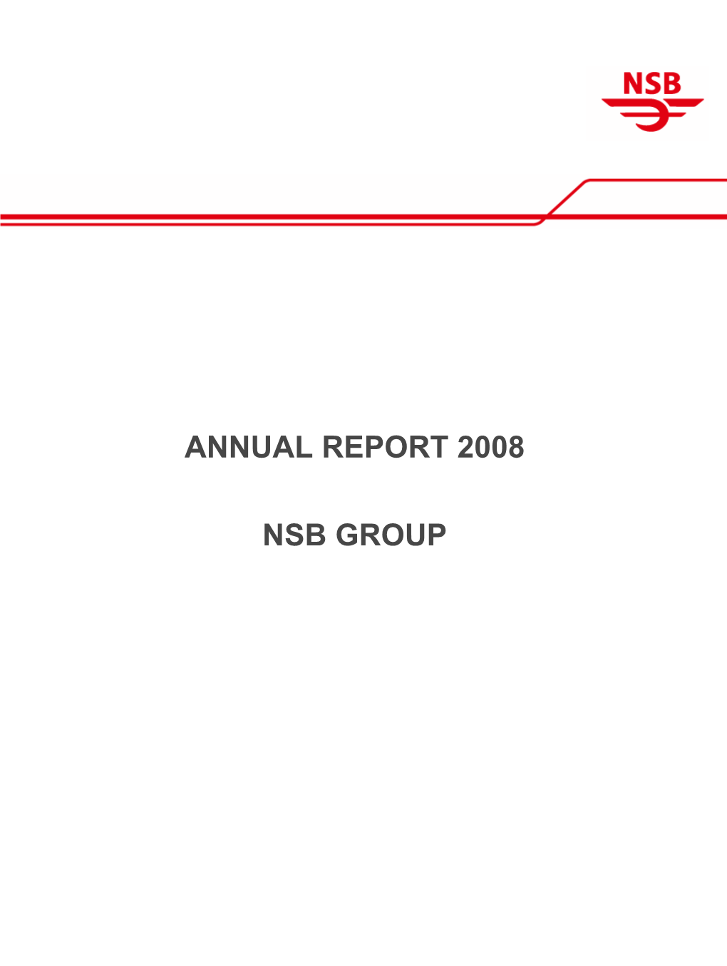 Annual Report 2008 Nsb Group