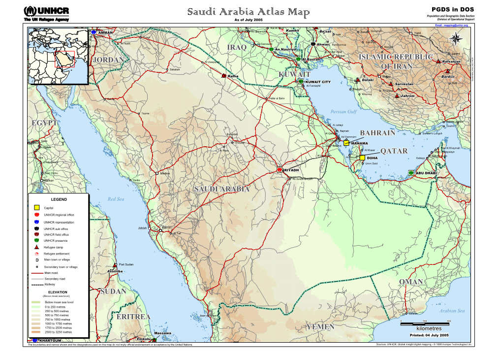 Saudi Arabia Atlas