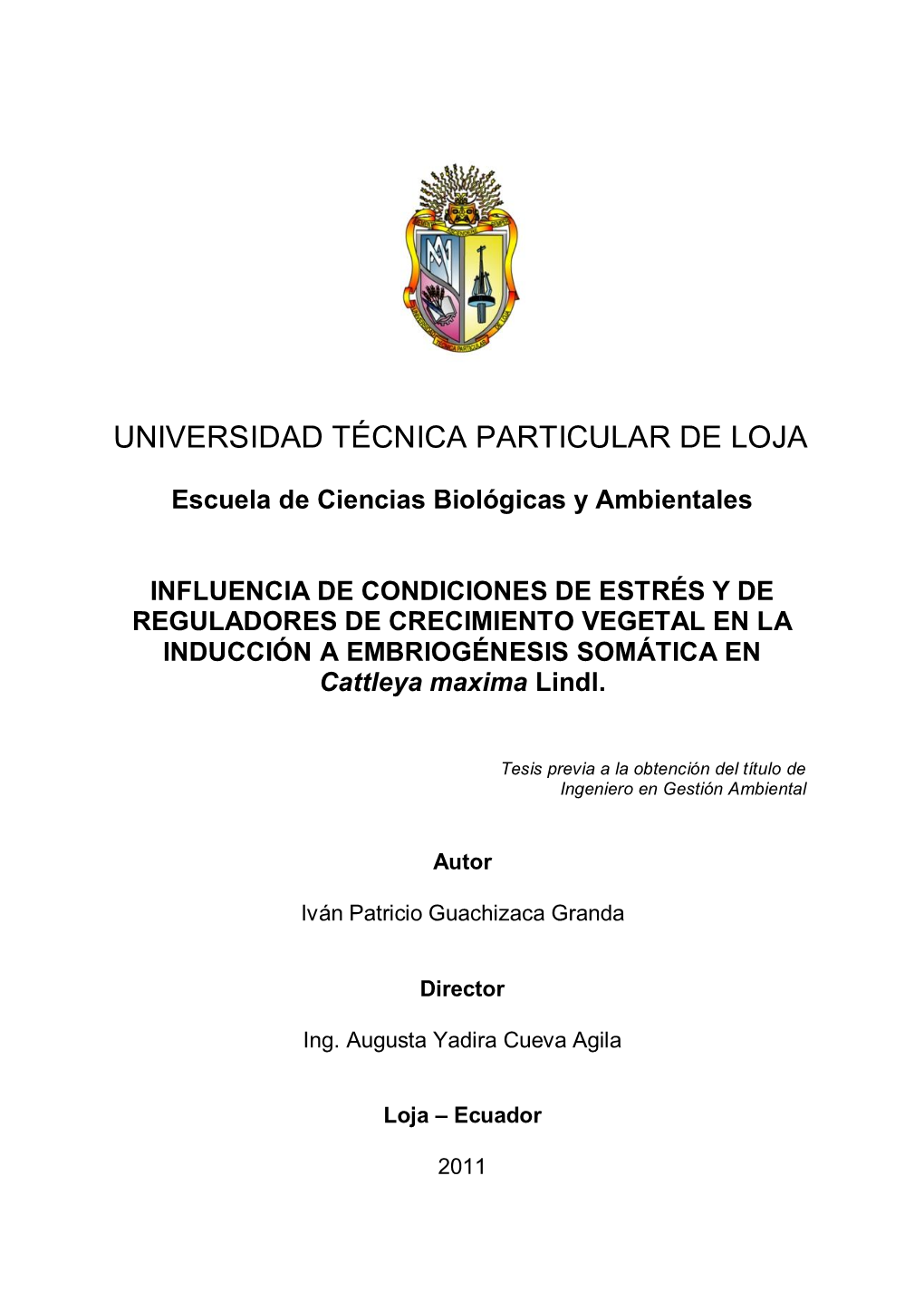 Universidad Técnica Particular De Loja