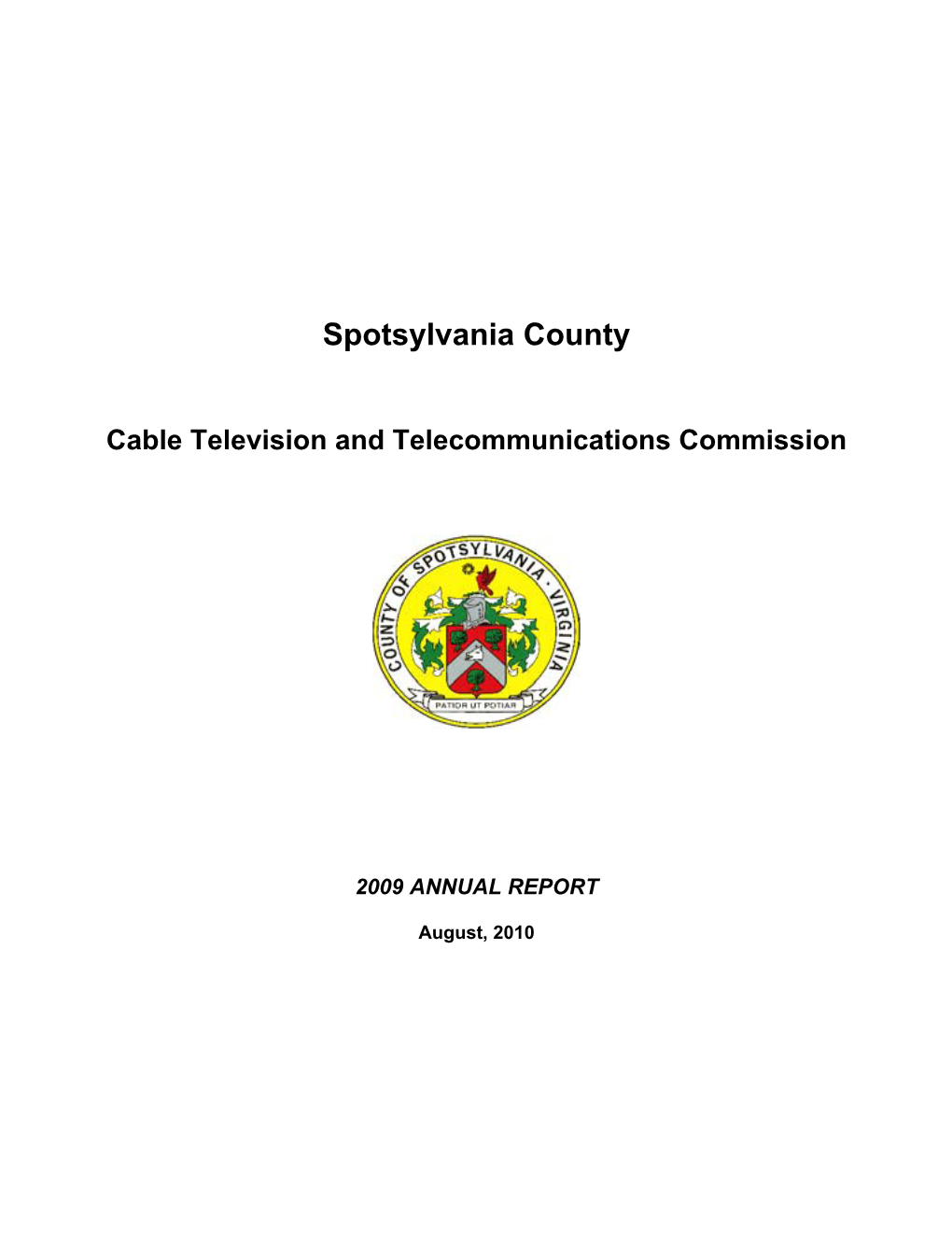 Spotsylvania County Cable TV & Telecommunications Commission