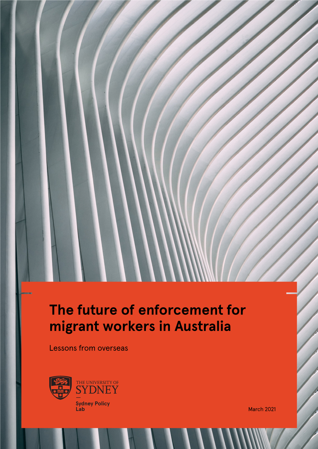 The Future of Enforcement for Migrant Workers in Australia