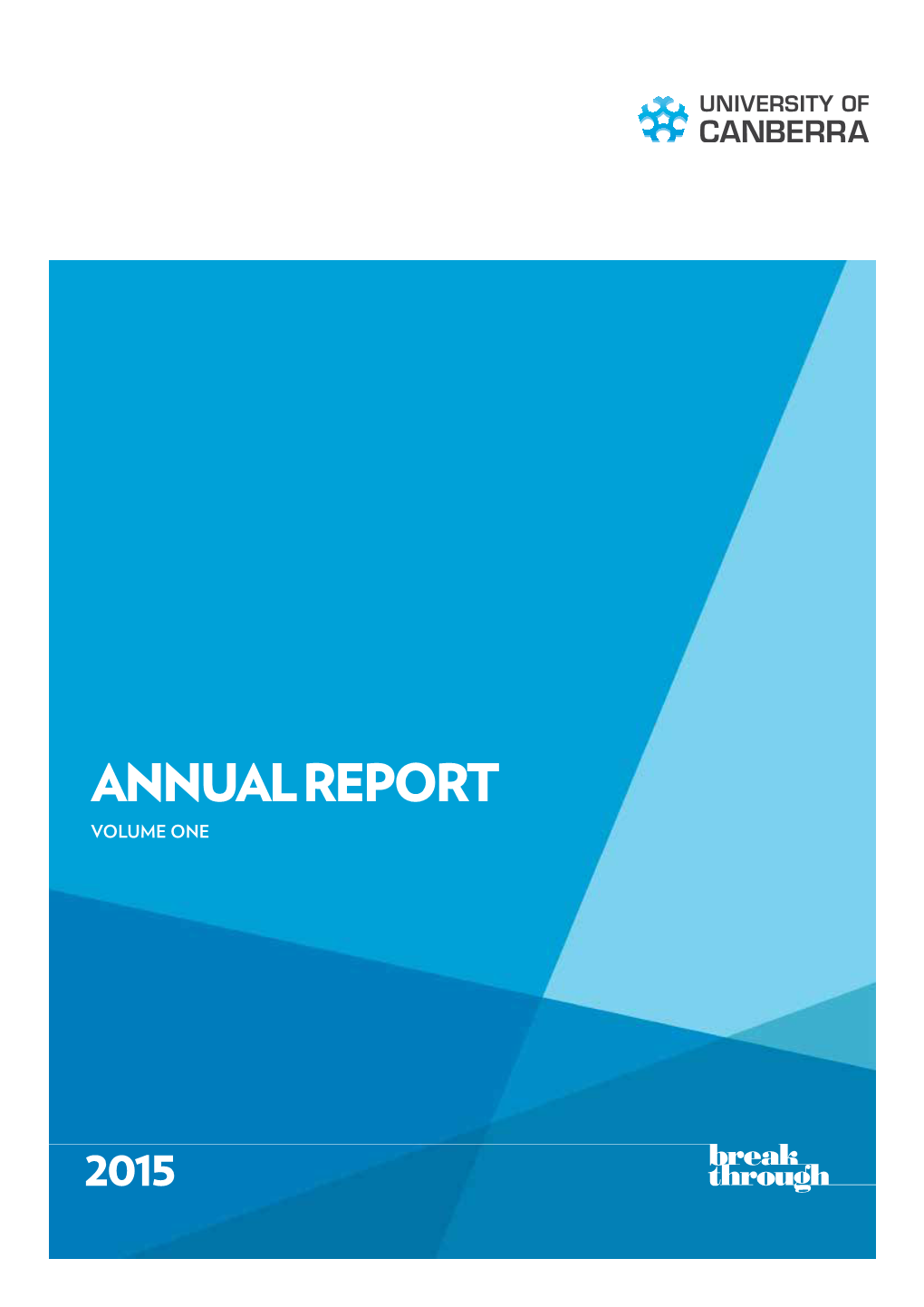 University of Canberra Annual Report 2015