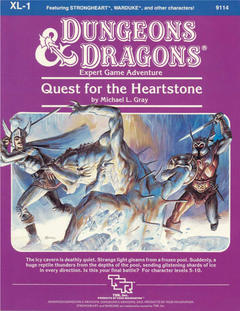 Quest for the Heartstone Bv Michael L