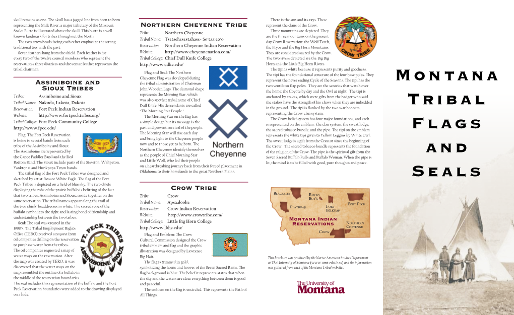 Montana Tribal Flags and Seals