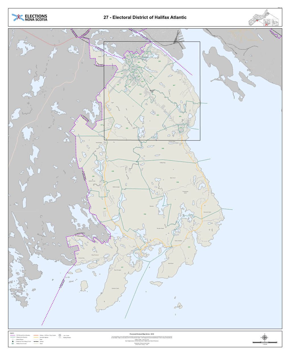 27 - Electoral District of Halifax Atlantic