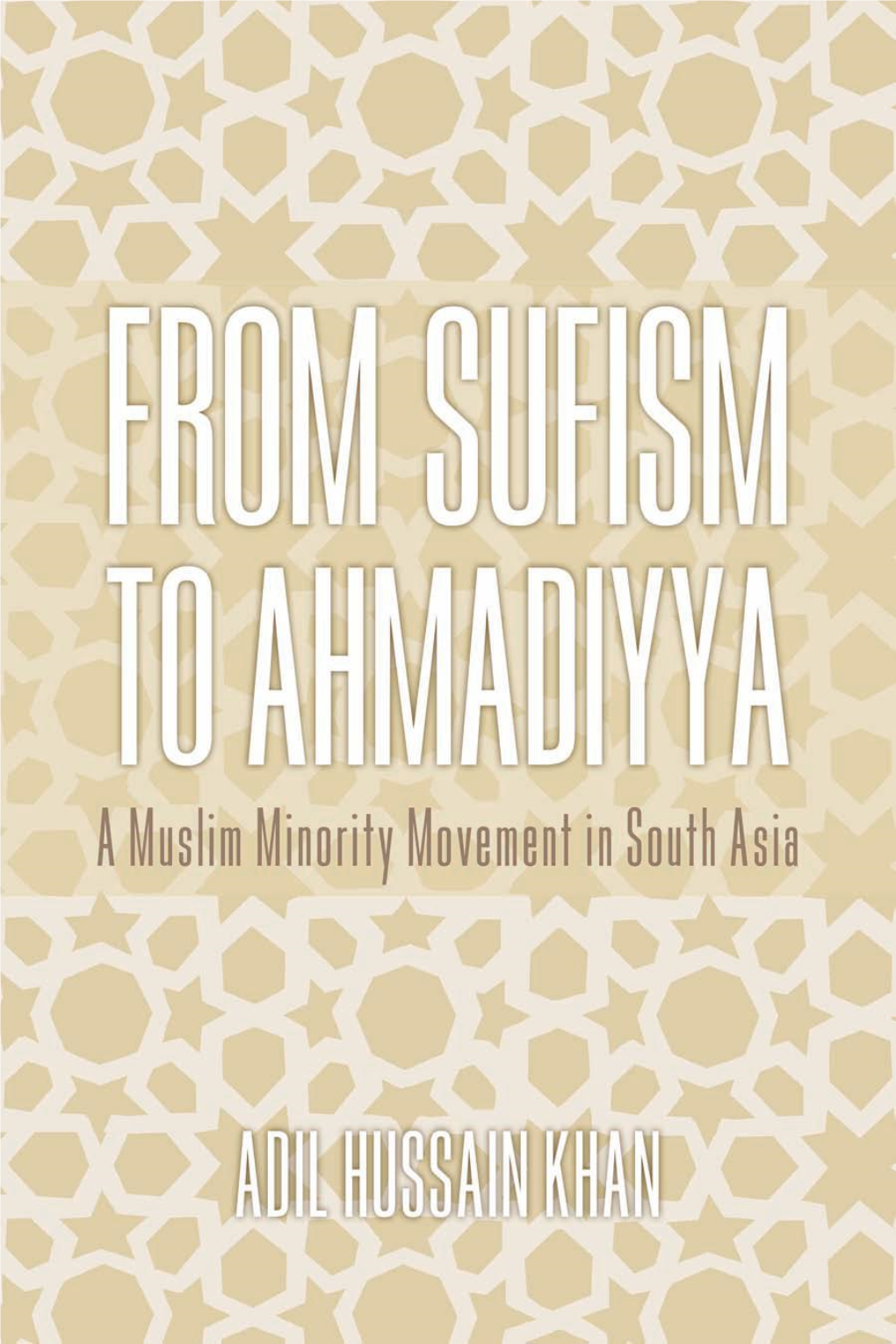 From Sufism to Ahmadiyya