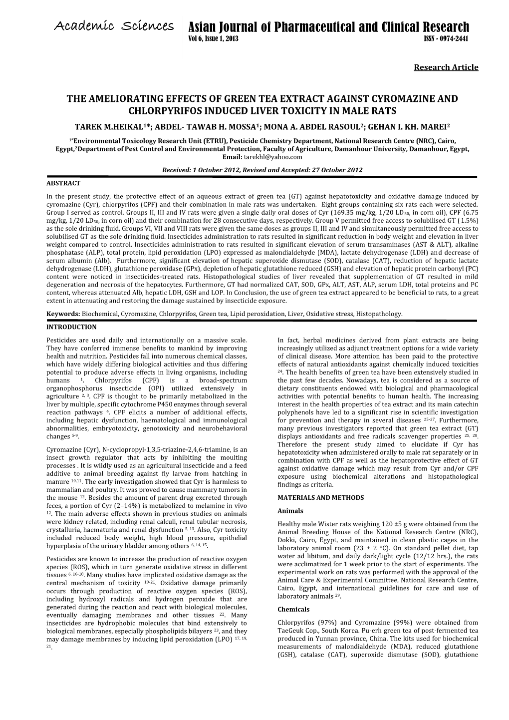 Synthesis and Pharmacological Screening of Novel 1,5