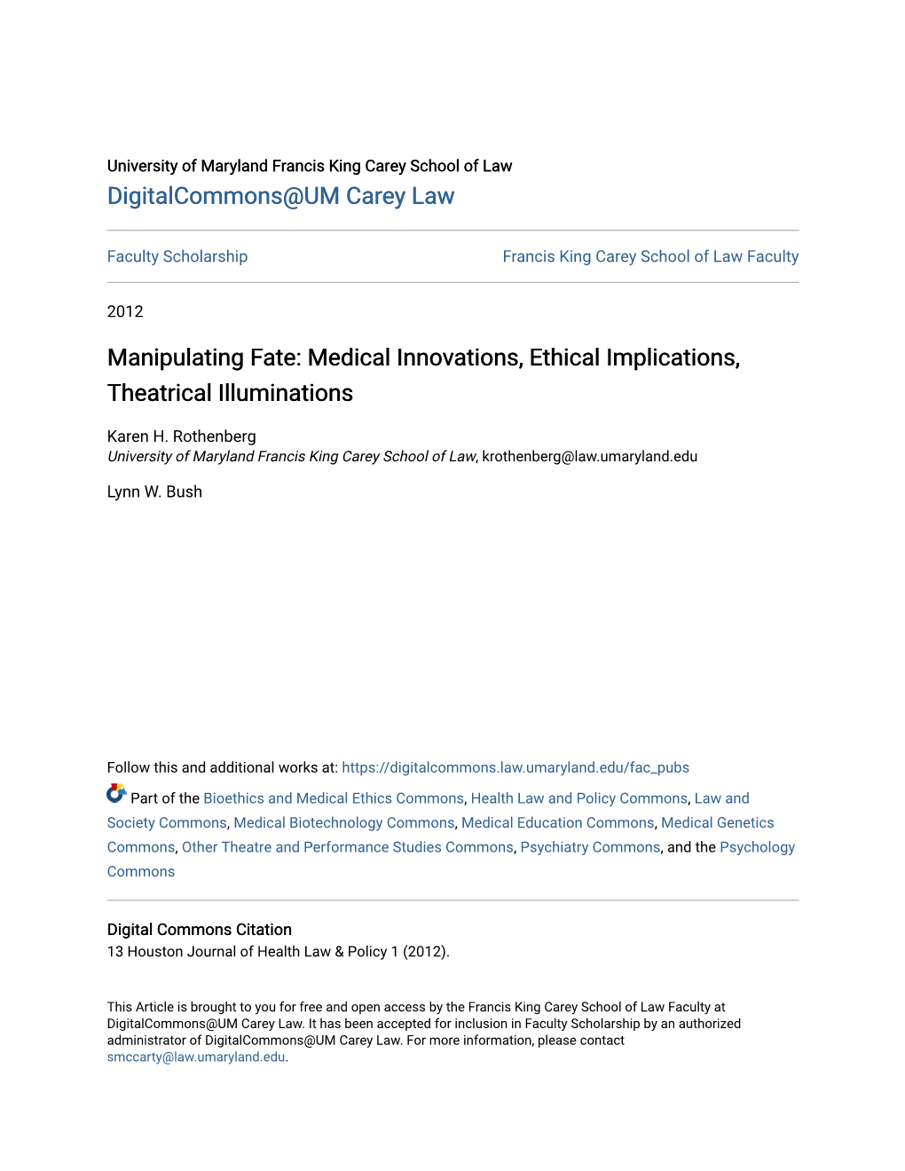 Medical Innovations, Ethical Implications, Theatrical Illuminations