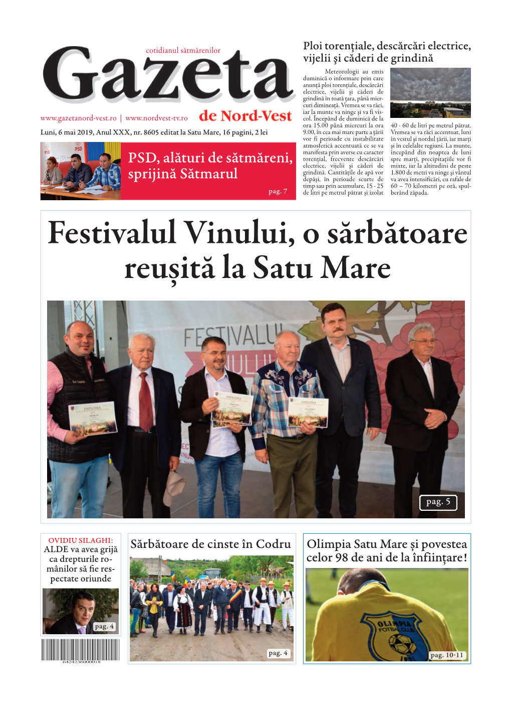 Festivalul Vinului, O Sărbătoare Reușită La Satu Mare