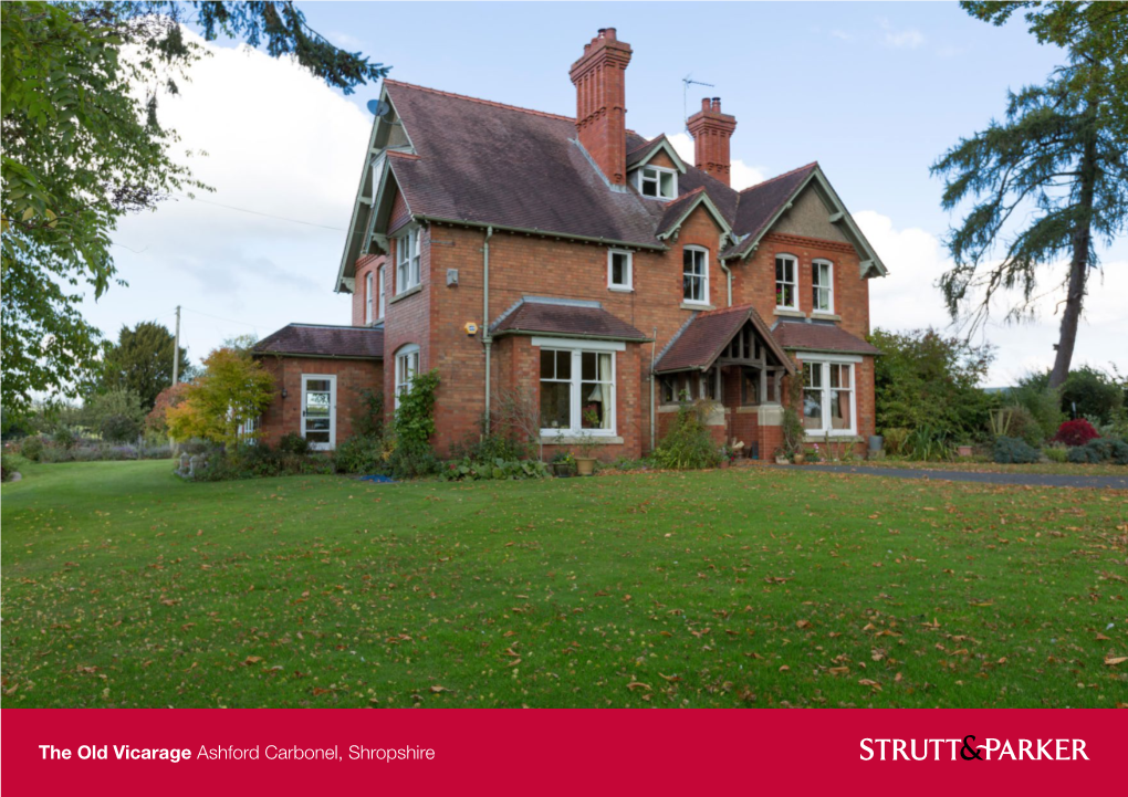 The Old Vicarage Ashford Carbonel, Shropshire