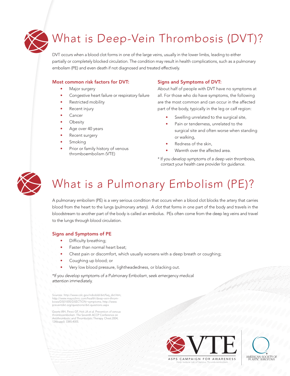 What Is Deep-Vein Thrombosis (DVT)? What Is a Pulmonary