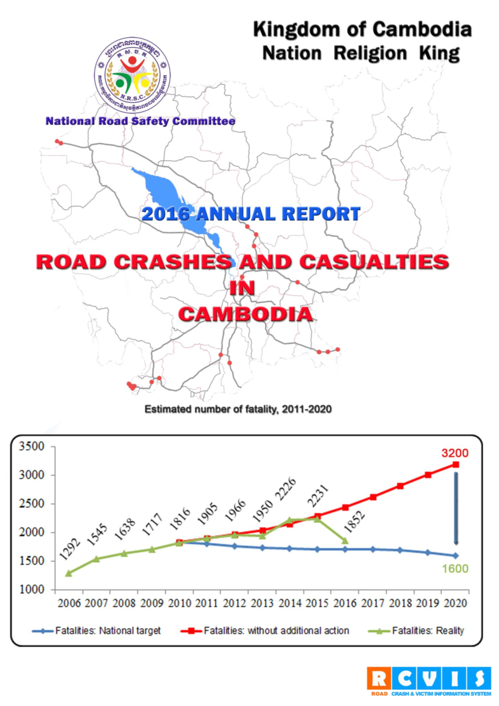 Cambodia Road Crash and Victim Information System Annual Report 2016 I