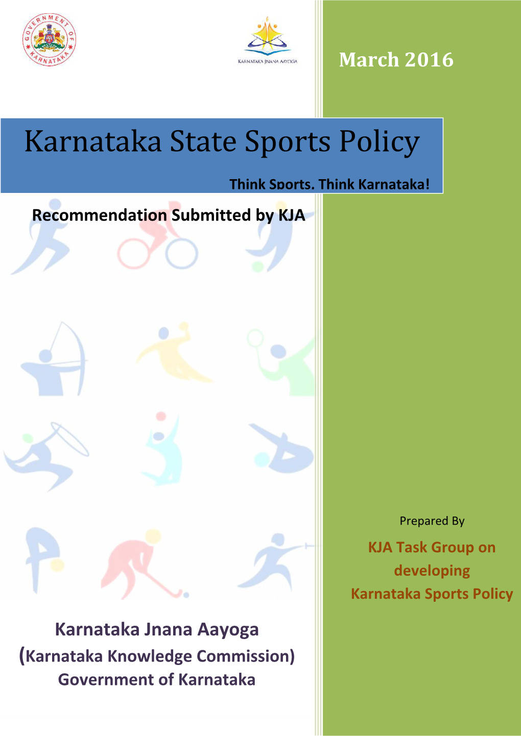 Karnataka State Sports Policy
