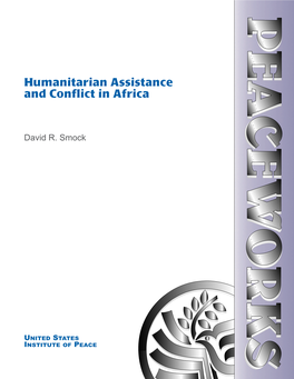 Humanitarian Assistance and Conflict in Africa
