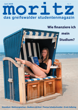 Das Greifswalder Studentenmagazin