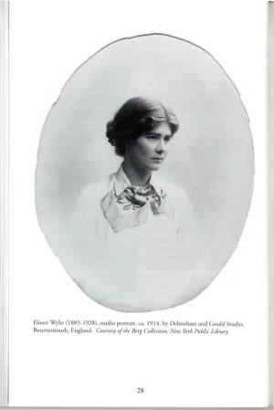 Elinor Wylie (1885-1928), Studio Portrait, Ca. 1914, by Debenham