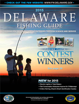 2015 Delaware Fishing Guide We Bring You Delaware’S Great Outdoors Through Science and Service