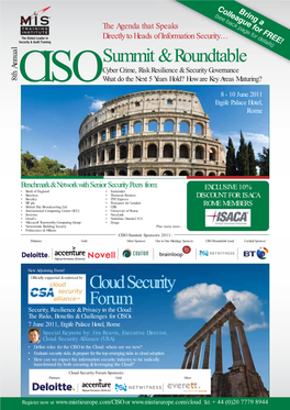 Cloud Security Forum