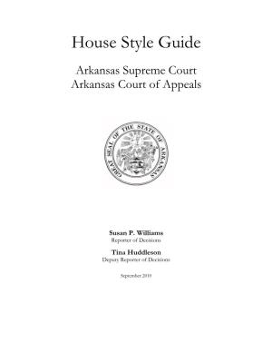 House Style Guide