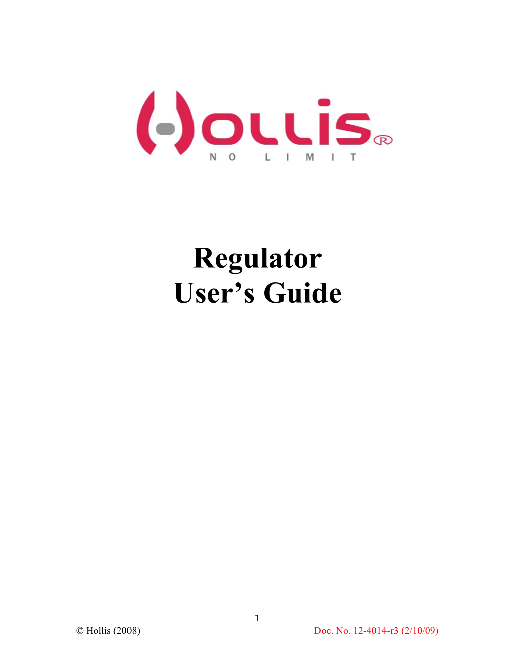 Regulator User's Guide