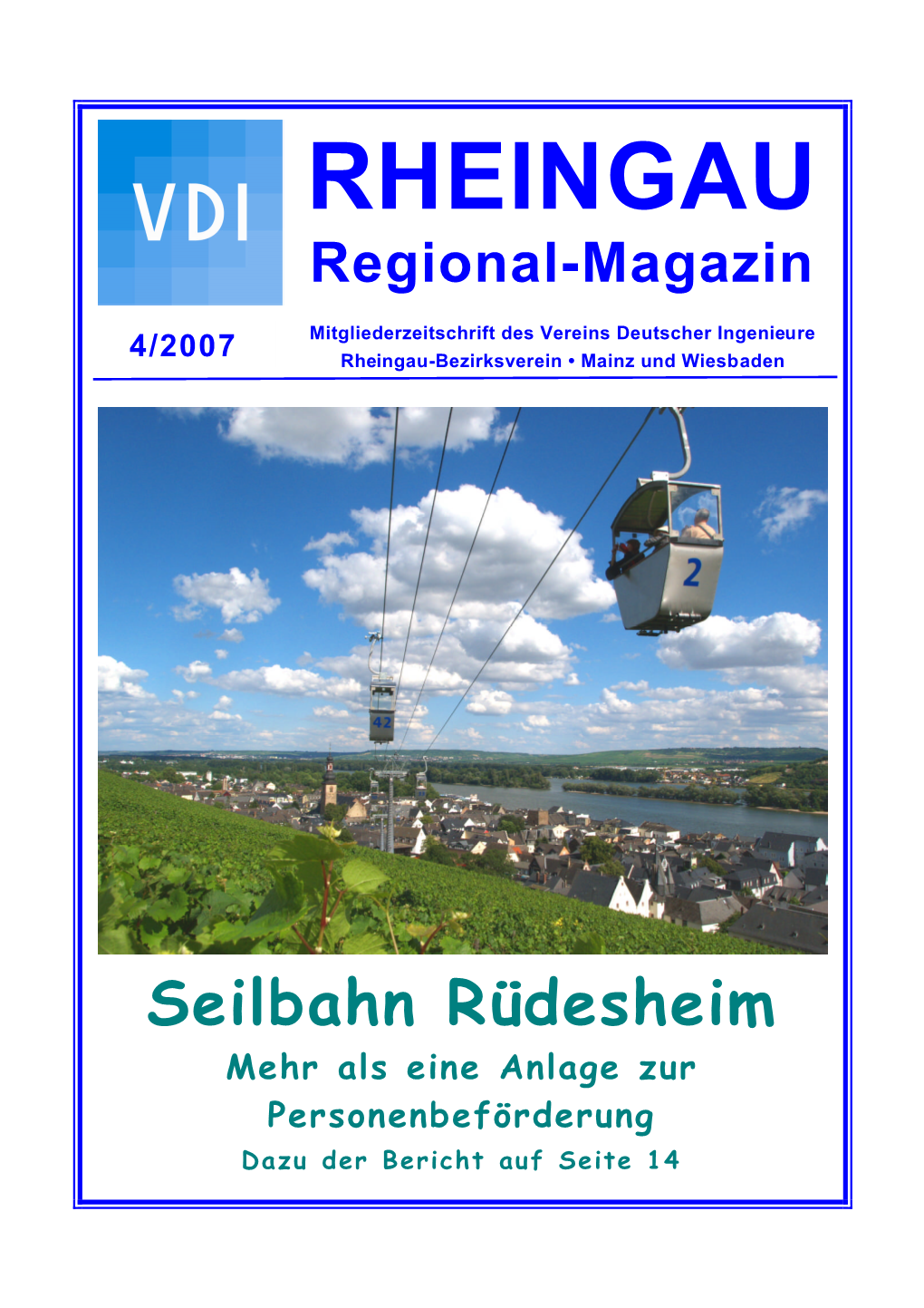 RHEINGAU Regional-Magazin