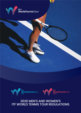 2020 Men's and Women's ITF World Tennis Tour Rules