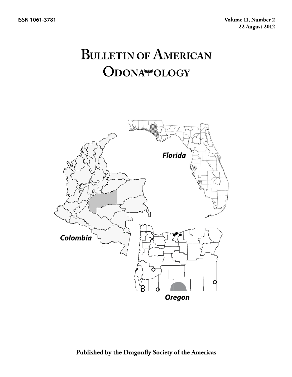Bulletin of American Odona Ology