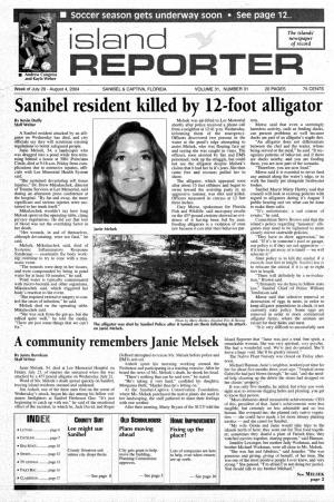 Sanibel Resident Killed by 12-Foot Alligator by Kevin Duffy Meisek Was Air-Lifted to Lee Memorial Tern