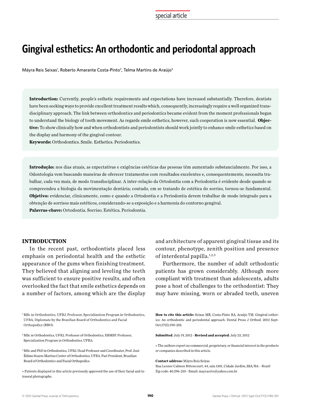 Gingival Esthetics: An Orthodontic And Periodontal Approach - DocsLib