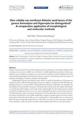 How Reliably Can Northeast Atlantic Sand Lances of The