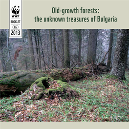 Old-Growth Forests: the Unknown Treasures of Bulgaria „Strong Nations Are Those Which Have Preserved Their Forests