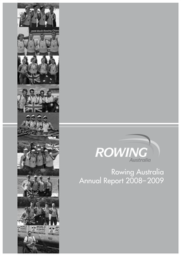 Rowing Australia Annual Report 2008-09