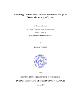 Improving Double Link Failure Tolerance in Optical Networks Using P-Cycles