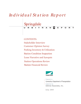 Individual Station Report