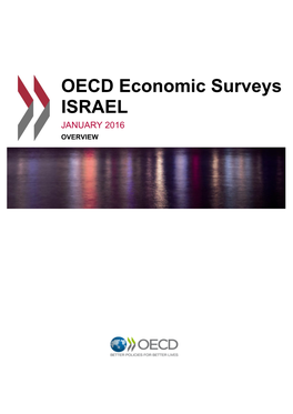 OECD Economic Surveys ISRAEL JANUARY 2016 OVERVIEW