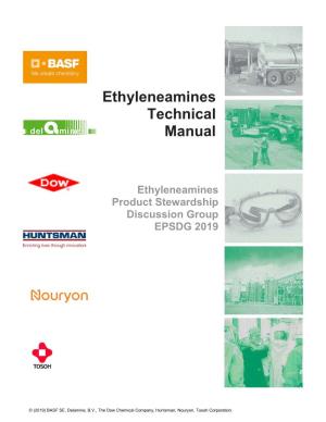Best Practices Manual for Ethylene Amines