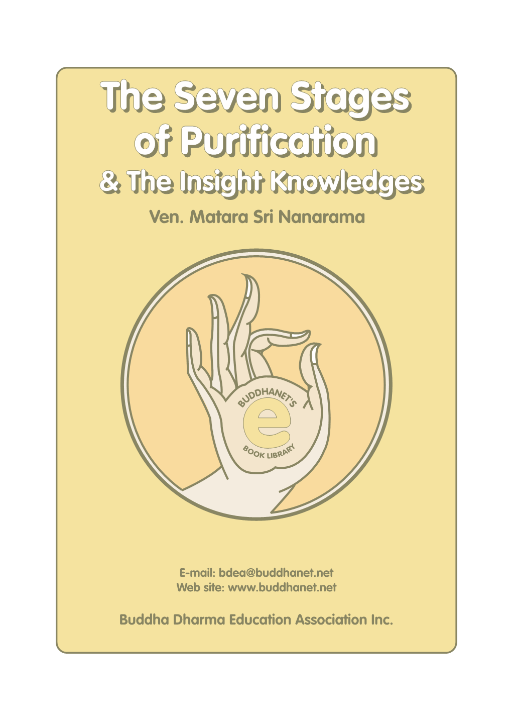 Seven Stages of Purification & Insight Knowledges