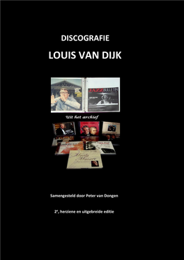 Discografie Louis Van Dijk