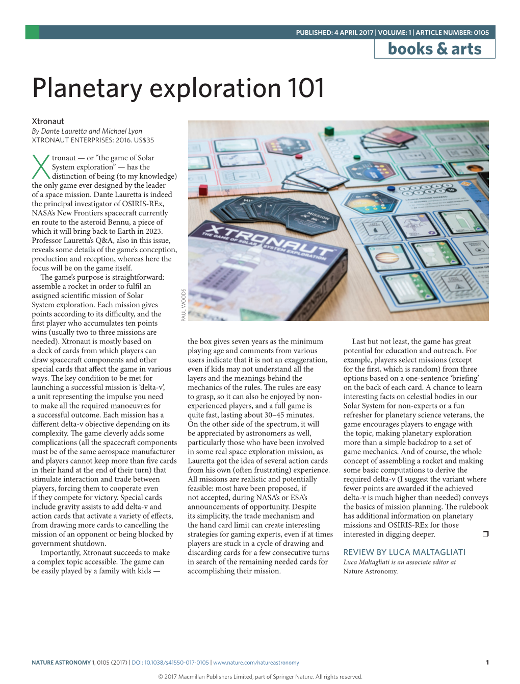 Planetary Exploration 101