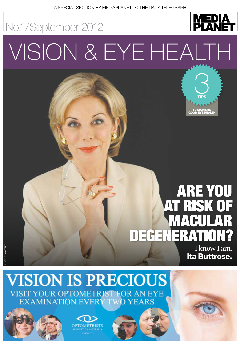 ARE YOU at RISK of MACULAR DEGENERATION? I Know I Am