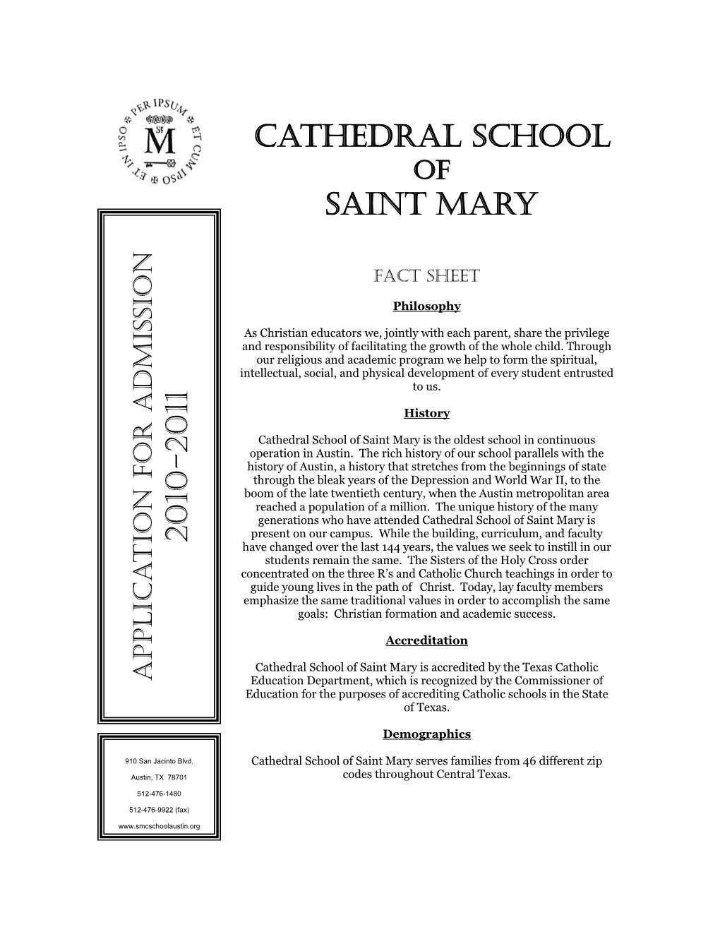 Cathedral School Saint Mary